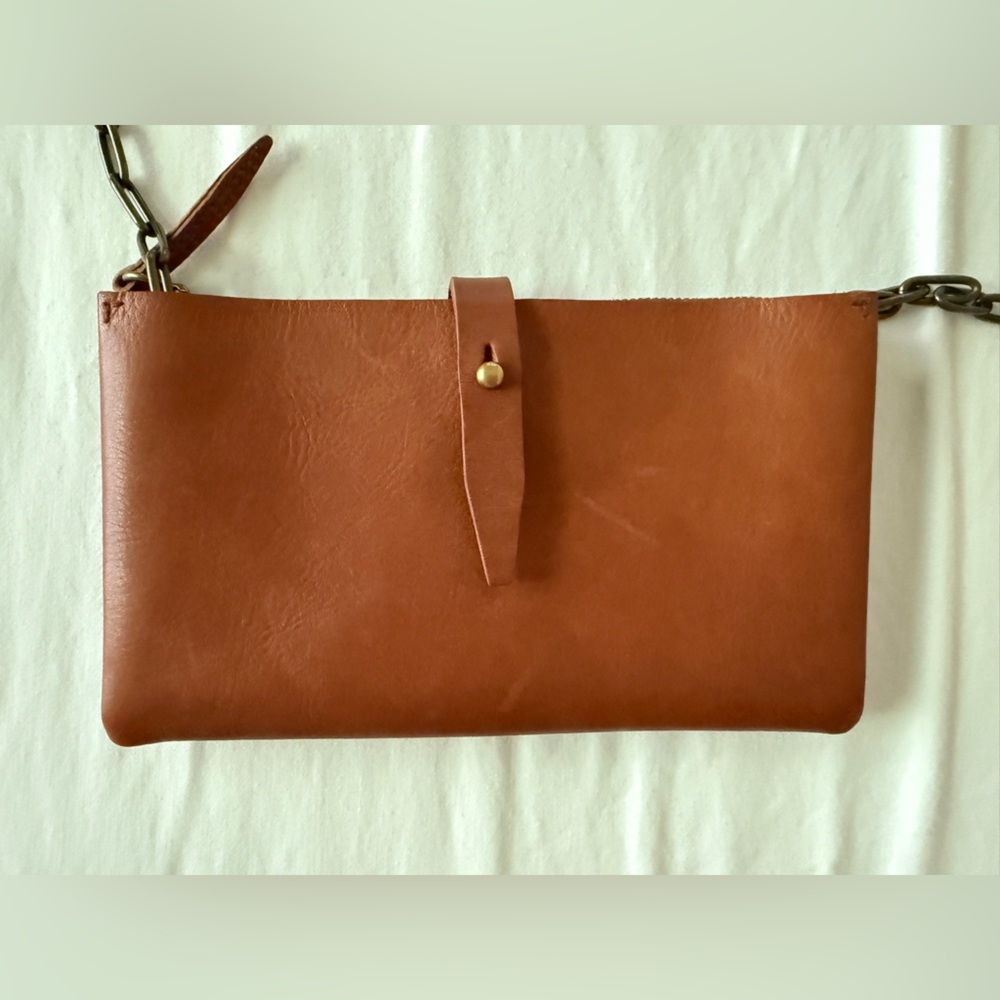 Madewell Leather Transport Accordion Crossbody Purse - Picture 2 of 6